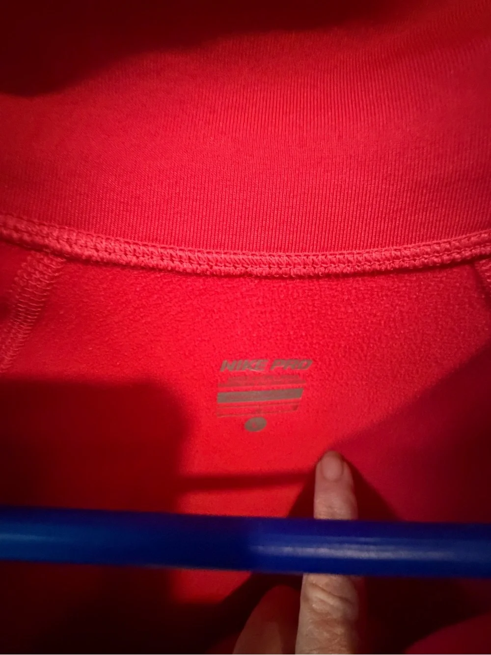 Nike Women's Red Half-Zip Pullover Sweatshirt, NWOT,